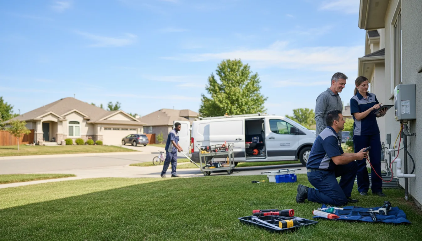 Tankless water heater service in Kellogg, MN